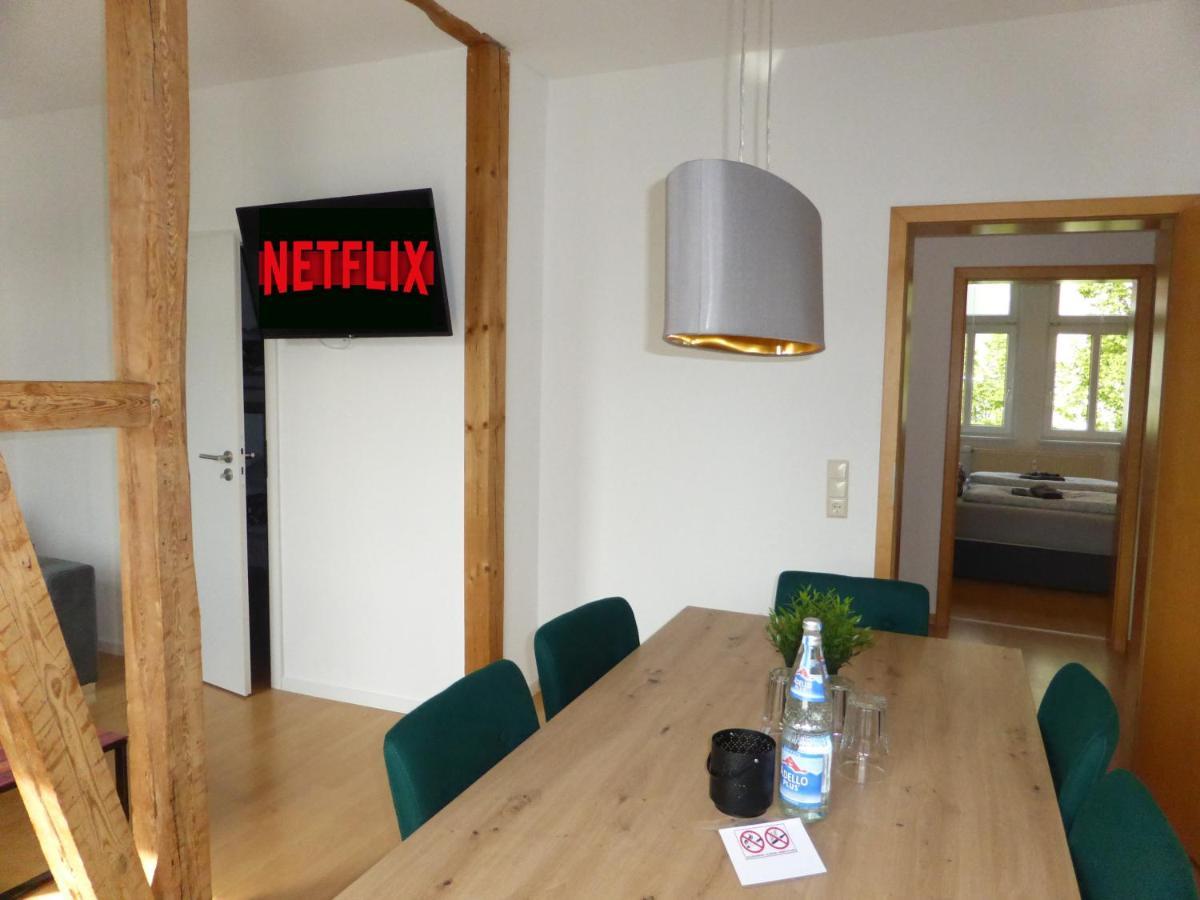 Jena City Apartment, Balkon, Sonnig, Wifi, Parkplaetze, Naehe Zentrum 外观 照片