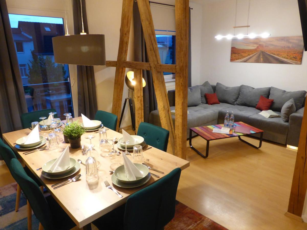 Jena City Apartment, Balkon, Sonnig, Wifi, Parkplaetze, Naehe Zentrum 外观 照片