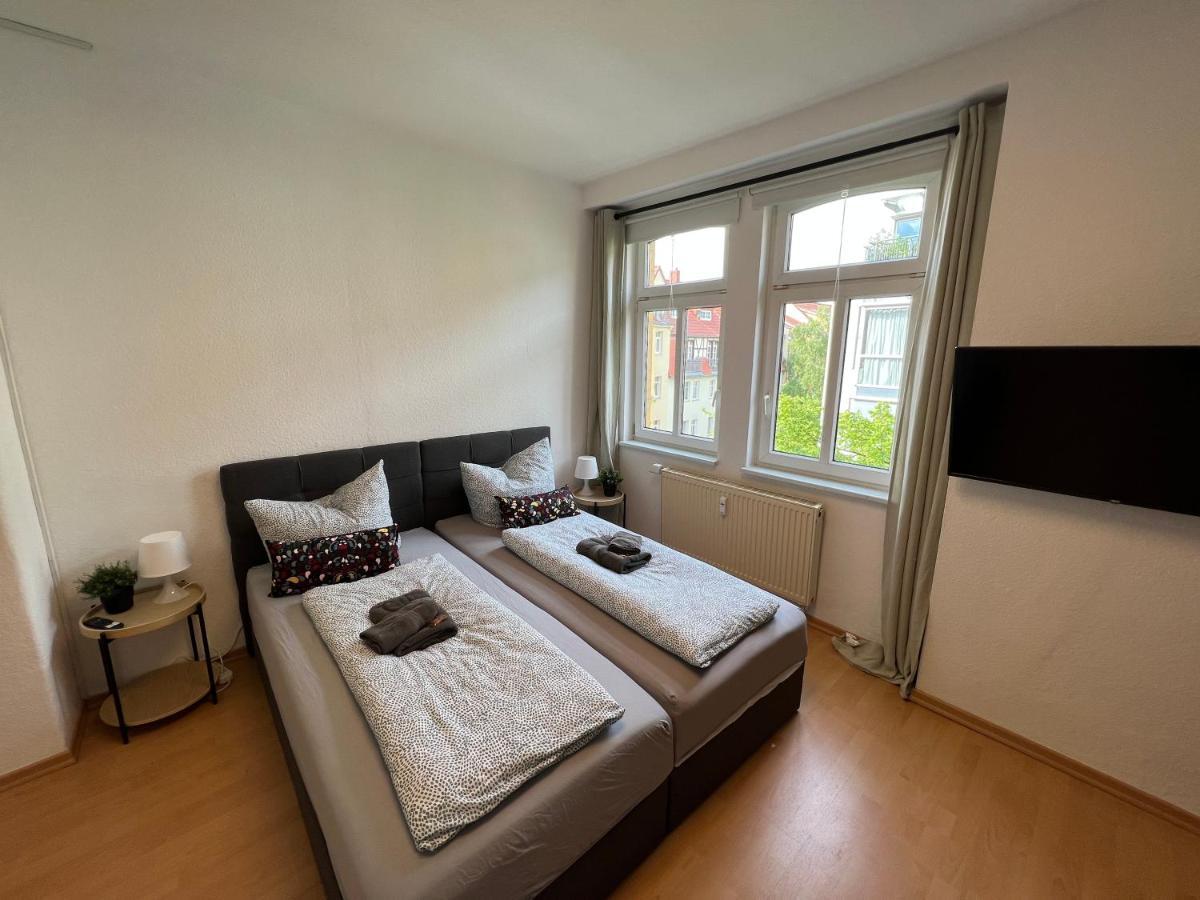 Jena City Apartment, Balkon, Sonnig, Wifi, Parkplaetze, Naehe Zentrum 外观 照片