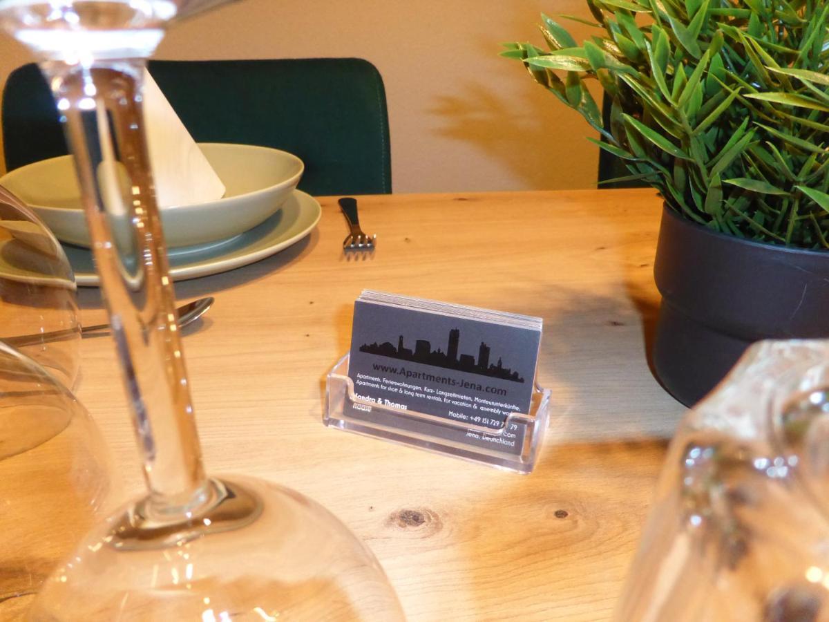 Jena City Apartment, Balkon, Sonnig, Wifi, Parkplaetze, Naehe Zentrum 外观 照片